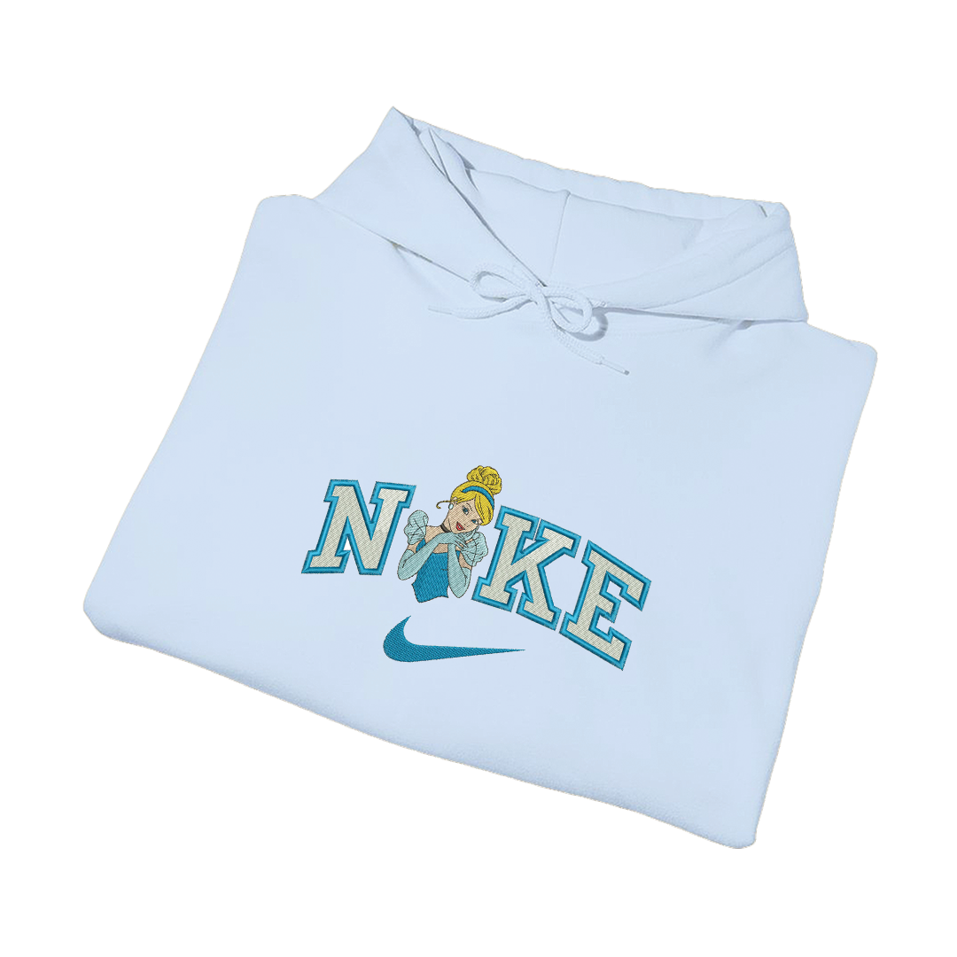 NIKE PEPELJUGA - Dukserica s kapuljačom - PASTEL PLAVA