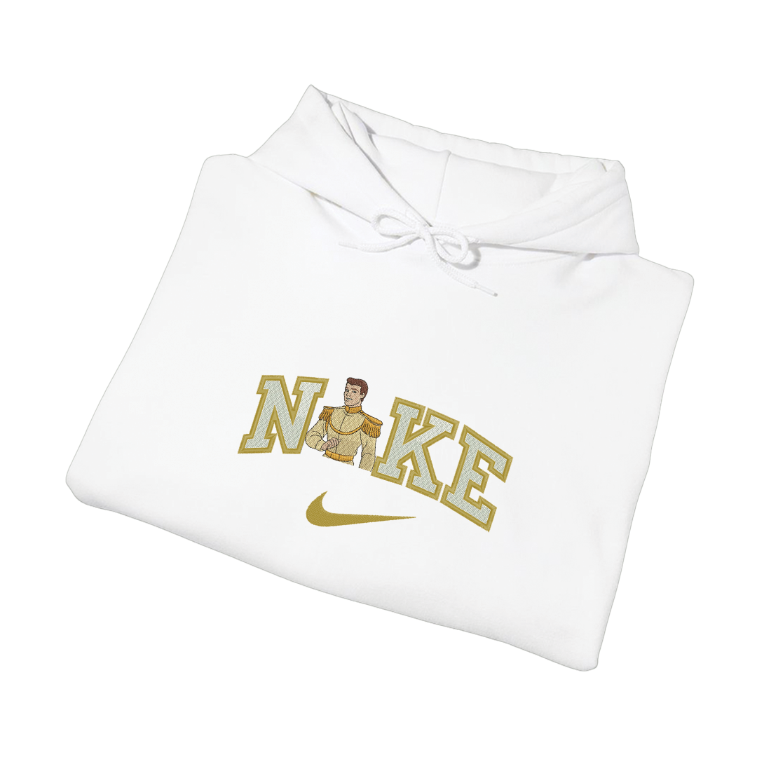 NIKE PRINC CHARM -Dukserica s kapuljačom - BIJELA