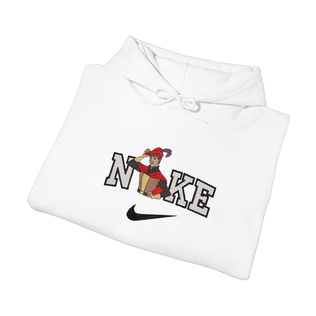 NIKE PRINC FILIP - DUKSERICA S KAPULJAČOM - BIJELA