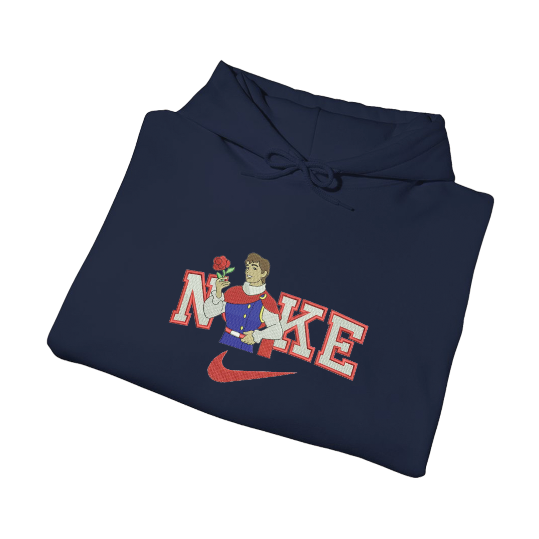 NIKE PRINC FLORIAN -Dukserica s kapuljačom - TAMNOPLAVA