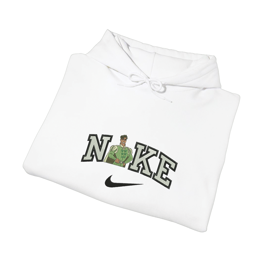 NIKE PRINC NAVEEN - DUkserica s kapuljačom - BIJELA